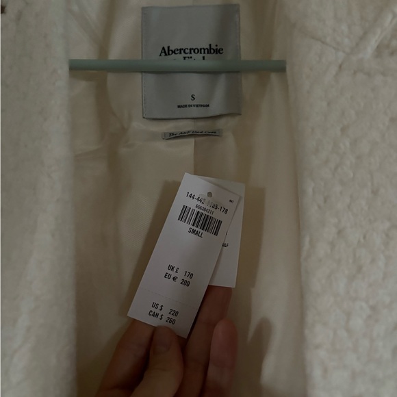 Pristine Abercrombie Wool Blend Dad Coat - Picture 3 of 4